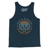 Ocala Florida Retro Badge Men/Unisex Tank Top-Allegiant Goods Co. Vintage Sports Apparel