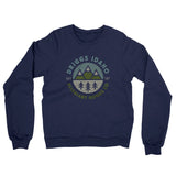 Driggs Idaho Retro Badge Midweight French Terry Crewneck Sweatshirt-Allegiant Goods Co. Vintage Sports Apparel