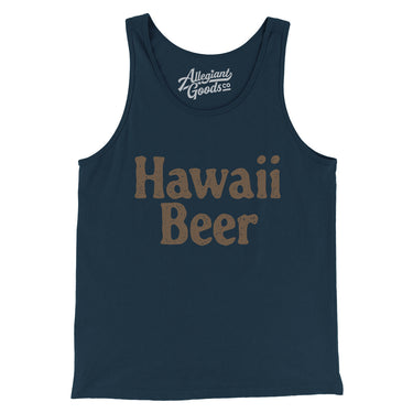 Hawaii Beer Men/Unisex Tank Top-Allegiant Goods Co. Vintage Sports Apparel