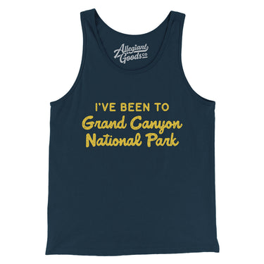I've Been To Grand Canyon National Park Men/Unisex Tank Top-Allegiant Goods Co. Vintage Sports Apparel