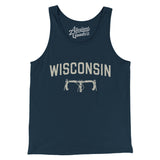 Wisconsin Cycling in Navy Color