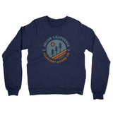 Julian California Retro Badge Midweight French Terry Crewneck Sweatshirt-Allegiant Goods Co. Vintage Sports Apparel