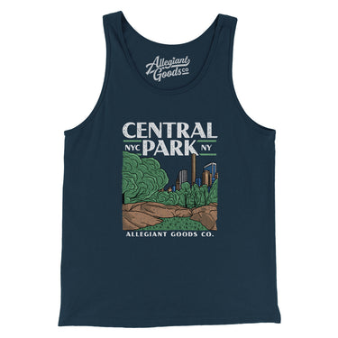 Central Park Men/Unisex Tank Top-Allegiant Goods Co. Vintage Sports Apparel
