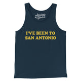 I've Been To San Antonio Men/Unisex Tank Top-Allegiant Goods Co. Vintage Sports Apparel
