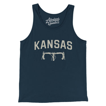 Kansas Cycling in Navy Color