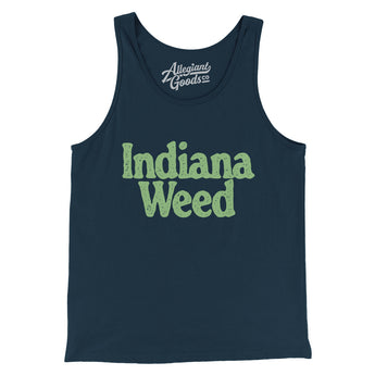Indiana Weed Men/Unisex Tank Top-Allegiant Goods Co. Vintage Sports Apparel