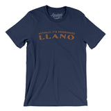 Actually It's Pronounced Llano Men/Unisex T-Shirt-Navy-Allegiant Goods Co. Vintage Sports Apparel