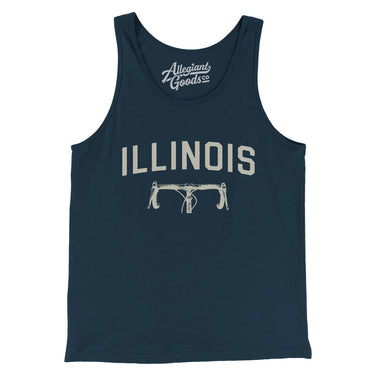 Illinois Cycling in Navy Color