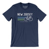 New Jersey Cycling Men/Unisex T-Shirt-Navy-Allegiant Goods Co. Vintage Sports Apparel