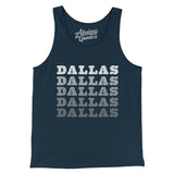 Dallas Repeat Men/Unisex Tank Top-Allegiant Goods Co. Vintage Sports Apparel