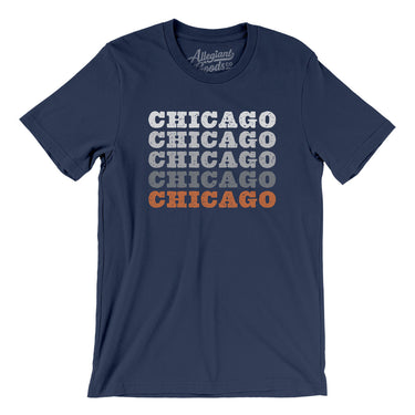 Chicago Repeat Men/Unisex T-Shirt-Allegiant Goods Co. Vintage Sports Apparel