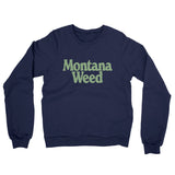 Montana Weed Midweight French Terry Crewneck Sweatshirt-Allegiant Goods Co. Vintage Sports Apparel