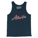 Atlanta Ga Overprinted Men/Unisex Tank Top-Allegiant Goods Co. Vintage Sports Apparel