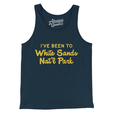 I've Been To White Sands National Park Men/Unisex Tank Top-Allegiant Goods Co. Vintage Sports Apparel