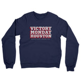 Victory Monday Houston Midweight French Terry Crewneck Sweatshirt-Allegiant Goods Co. Vintage Sports Apparel