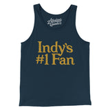 Indy's Number 1 Fan Men/Unisex Tank Top-Allegiant Goods Co. Vintage Sports Apparel