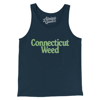 Connecticut Weed Men/Unisex Tank Top-Allegiant Goods Co. Vintage Sports Apparel