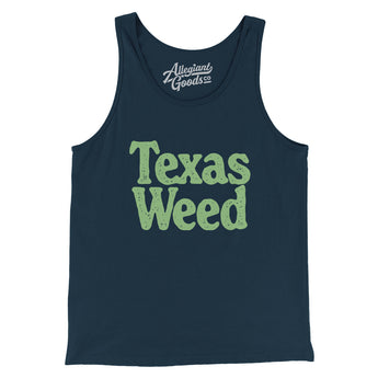 Texas Weed Men/Unisex Tank Top-Allegiant Goods Co. Vintage Sports Apparel