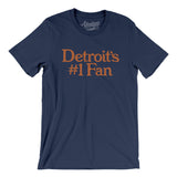 Detroit's Number 1 Fan Men/Unisex T-Shirt-Allegiant Goods Co. Vintage Sports Apparel