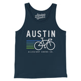 Austin Cycling Men/Unisex Tank Top-Allegiant Goods Co. Vintage Sports Apparel