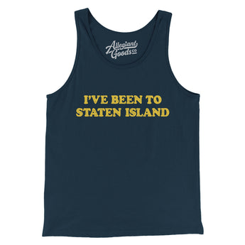 I've Been To Staten Island Men/Unisex Tank Top-Allegiant Goods Co. Vintage Sports Apparel
