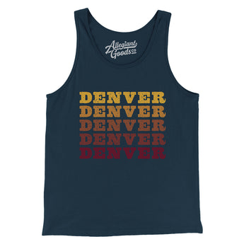 Denver Repeat Men/Unisex Tank Top-Allegiant Goods Co. Vintage Sports Apparel