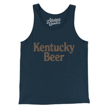 Kentucky Beer Men/Unisex Tank Top-Allegiant Goods Co. Vintage Sports Apparel