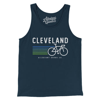 Cleveland Cycling Men/Unisex Tank Top-Allegiant Goods Co. Vintage Sports Apparel