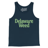 Delaware Weed Men/Unisex Tank Top-Allegiant Goods Co. Vintage Sports Apparel