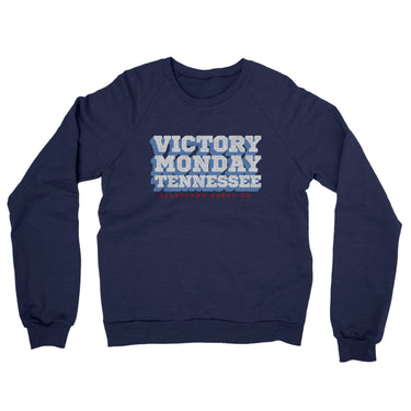 Victory Monday Tennessee Midweight French Terry Crewneck Sweatshirt-Allegiant Goods Co. Vintage Sports Apparel
