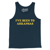 I've Been To Arkansas Men/Unisex Tank Top-Allegiant Goods Co. Vintage Sports Apparel