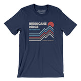 Hurricane Ridge Washington Men/Unisex T-Shirt-Navy-Allegiant Goods Co. Vintage Sports Apparel