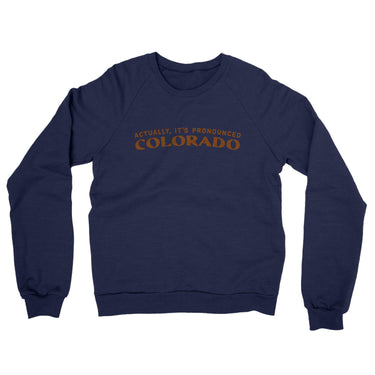 Actually It's Pronounced Colorado in Navy Color