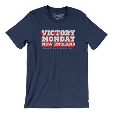 Victory Monday New England Men/Unisex T-Shirt-Allegiant Goods Co. Vintage Sports Apparel