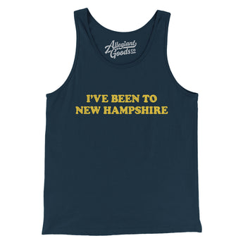 I've Been To New Hampshire Men/Unisex Tank Top-Allegiant Goods Co. Vintage Sports Apparel