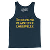 There's No Place Like Louisville Men/Unisex Tank Top-Navy-Allegiant Goods Co. Vintage Sports Apparel