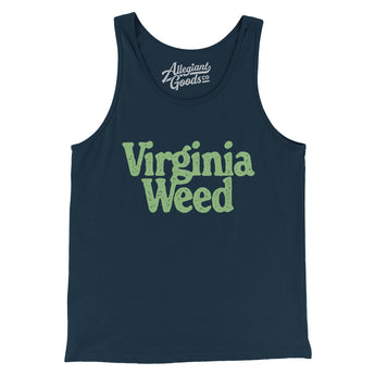 Virginia Weed Men/Unisex Tank Top-Allegiant Goods Co. Vintage Sports Apparel