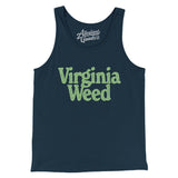 Virginia Weed Men/Unisex Tank Top-Allegiant Goods Co. Vintage Sports Apparel