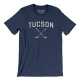 Tucson Golf Men/Unisex T-Shirt-Navy-Allegiant Goods Co. Vintage Sports Apparel