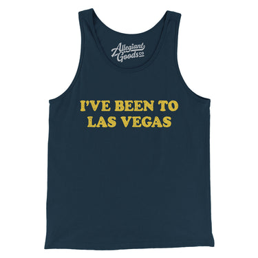 I've Been To Las Vegas Men/Unisex Tank Top-Allegiant Goods Co. Vintage Sports Apparel