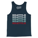 Seattle Repeat Men/Unisex Tank Top-Allegiant Goods Co. Vintage Sports Apparel