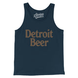 Detroit Beer Men/Unisex Tank Top-Allegiant Goods Co. Vintage Sports Apparel