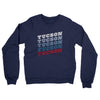 Tucson Vintage Repeat Midweight French Terry Crewneck Sweatshirt-Navy-Allegiant Goods Co. Vintage Sports Apparel