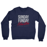 Sunday Funday Houston Midweight French Terry Crewneck Sweatshirt-Allegiant Goods Co. Vintage Sports Apparel