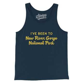 I've Been To New River Gorge National Park Men/Unisex Tank Top-Allegiant Goods Co. Vintage Sports Apparel