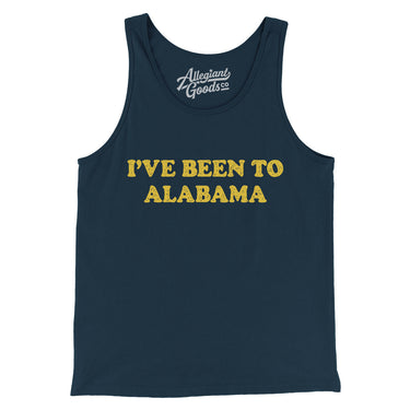 I've Been To Alabama Men/Unisex Tank Top-Allegiant Goods Co. Vintage Sports Apparel