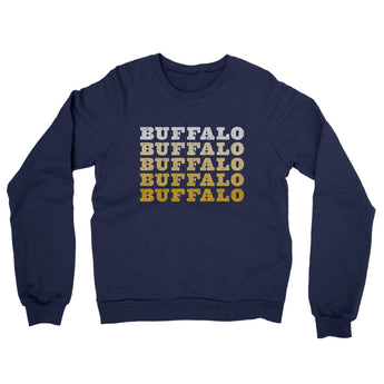 Buffalo Repeat Midweight French Terry Crewneck Sweatshirt-Allegiant Goods Co. Vintage Sports Apparel