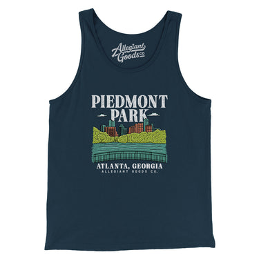 Piedmont Park Men/Unisex Tank Top-Allegiant Goods Co. Vintage Sports Apparel