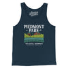 Piedmont Park Men/Unisex Tank Top-Navy-Allegiant Goods Co. Vintage Sports Apparel