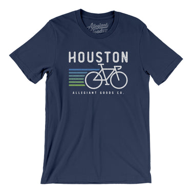Houston Cycling Men/Unisex T-Shirt-Allegiant Goods Co. Vintage Sports Apparel